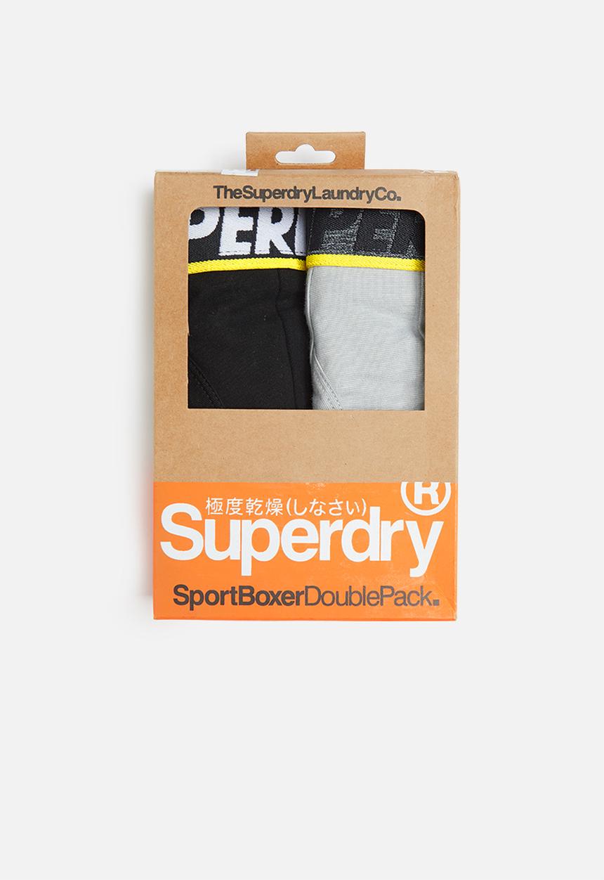 Superdry. - Superdry sport 2 pack boxers - multi