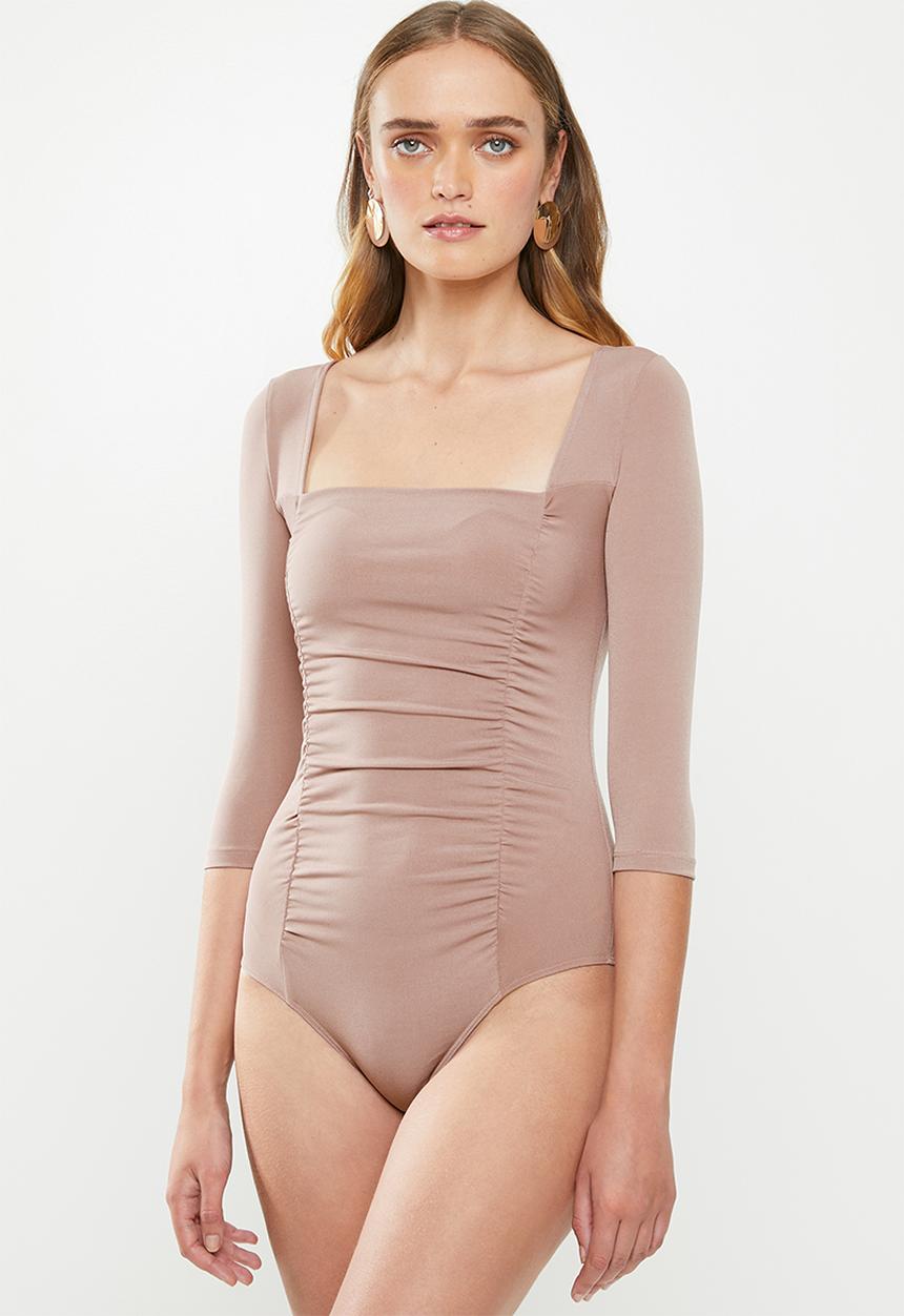 MILLA - Gauged bodysuit - potpourri