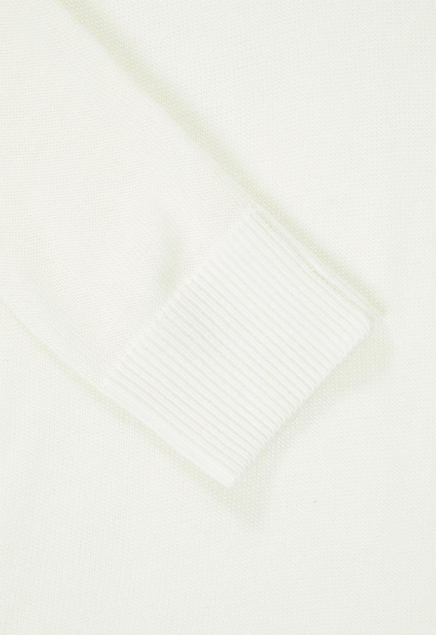 edit - V-back jersey - cream 