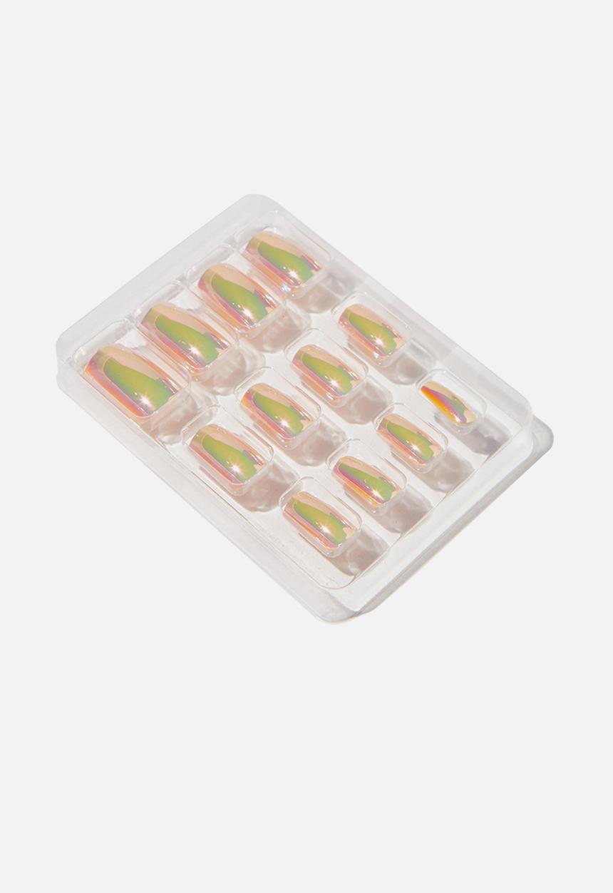 Cotton On - Rubi stick on nails - chrome