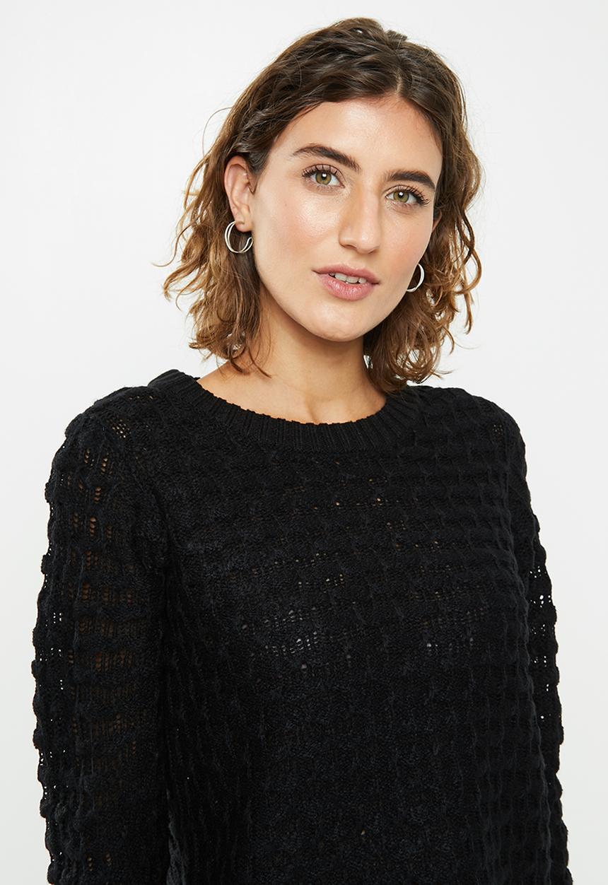 Jacqueline de Yong - Asher pullover - black