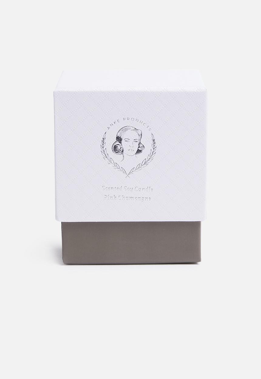 Anke Products - Pink champagne soy candle (gift box small)
