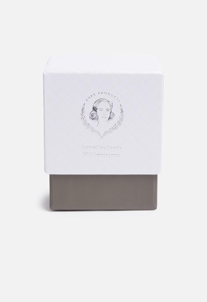 Anke Products - Wild lemongrass soy candle (gift box small)