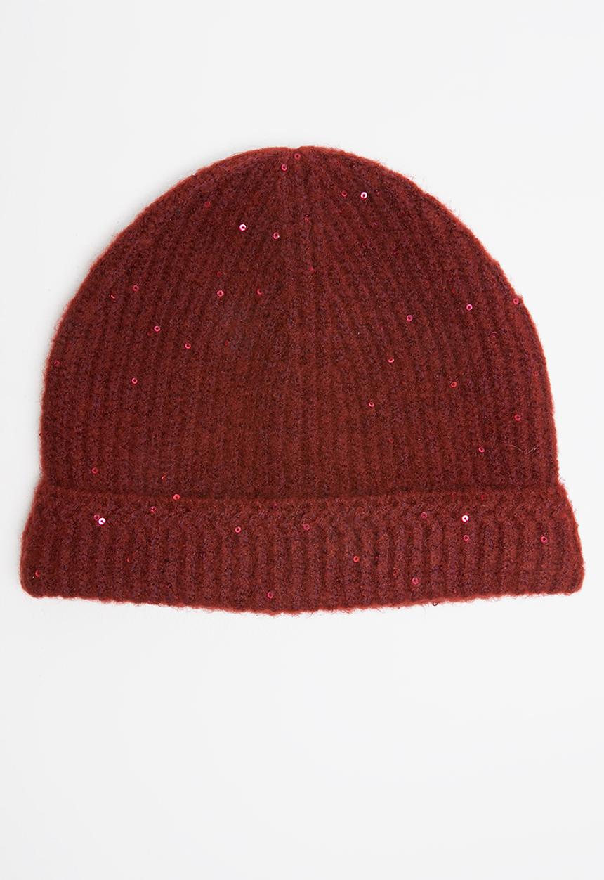 Superbalist - Salvador turn up beanie - red