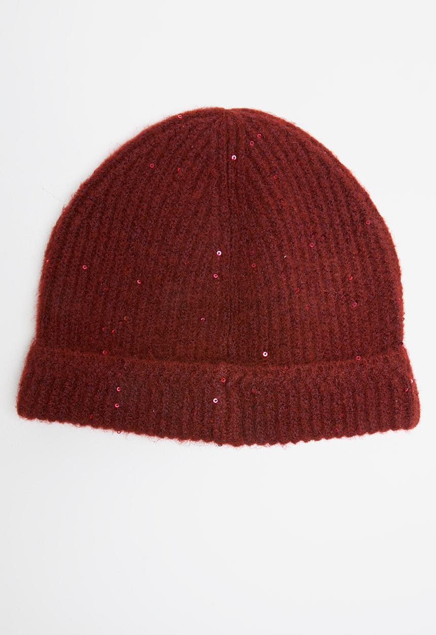 Superbalist - Salvador turn up beanie - red