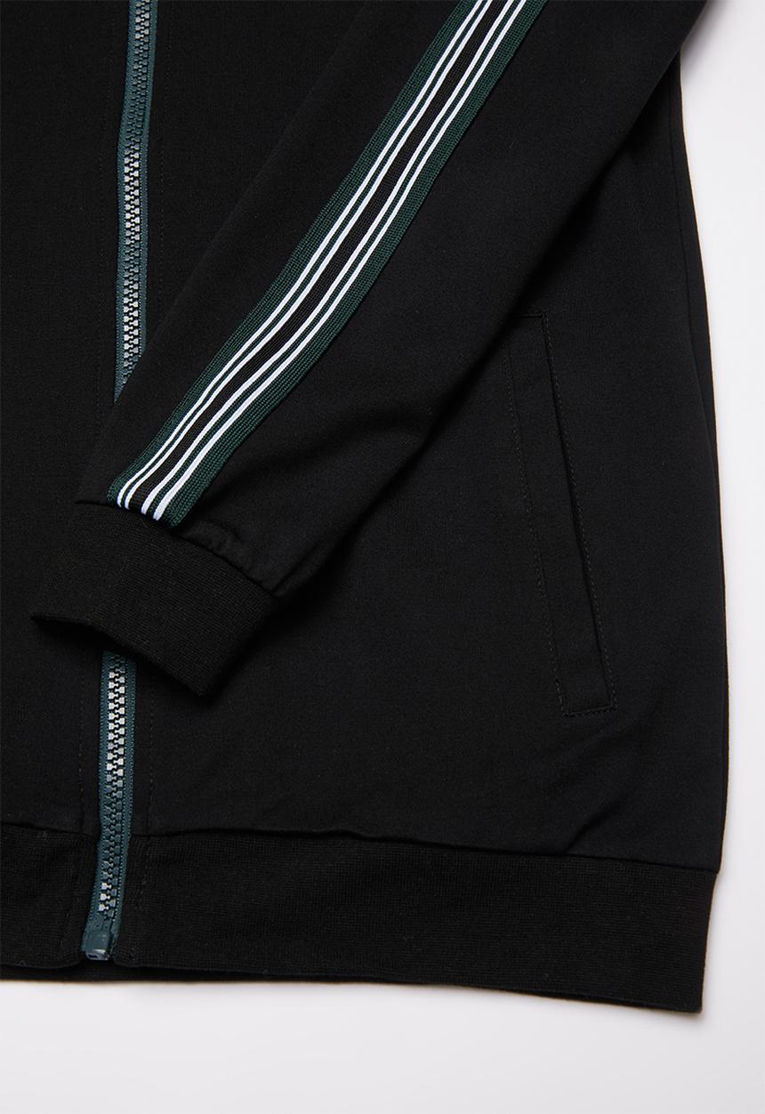 Name It - Zip through bomber jacket - black