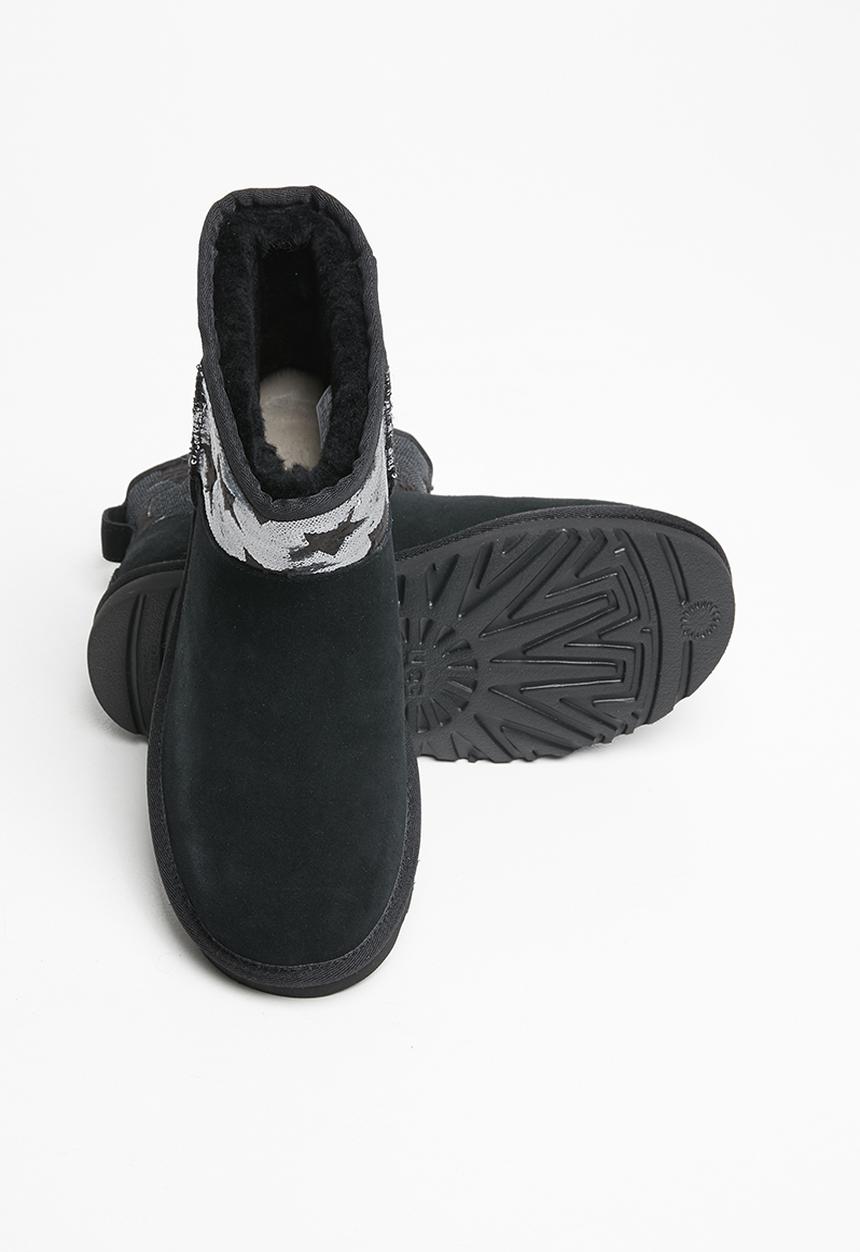 UGG® - Classic mini sequin stars - black