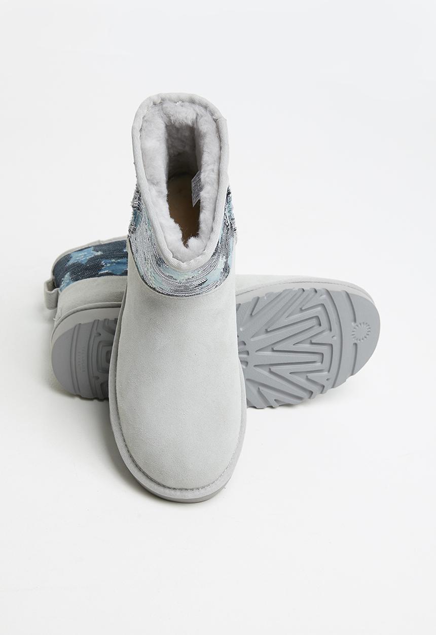 UGG® - Classic mini sequin stars - grey violet