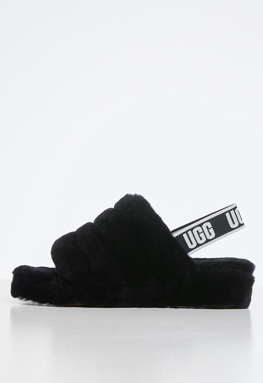 UGG® - Fluffy yeah slide - black