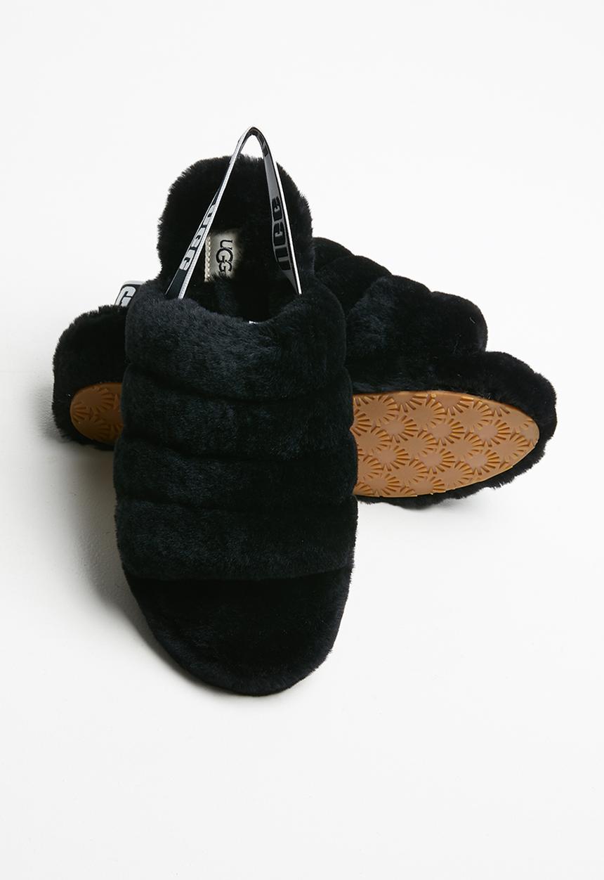 UGG® - Fluffy yeah slide - black