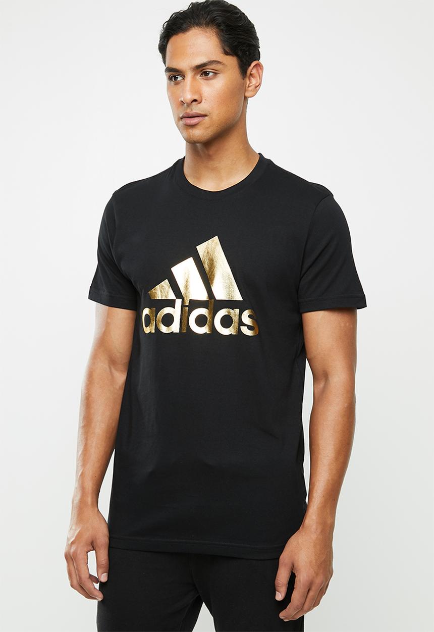 adidas Performance - 8-Bit foil grfx tee - black