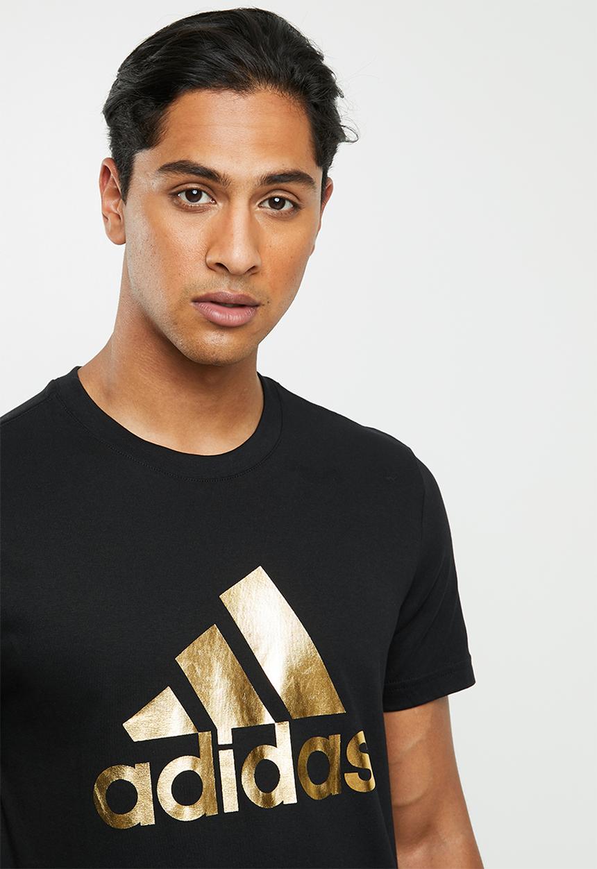 adidas Performance - 8-Bit foil grfx tee - black