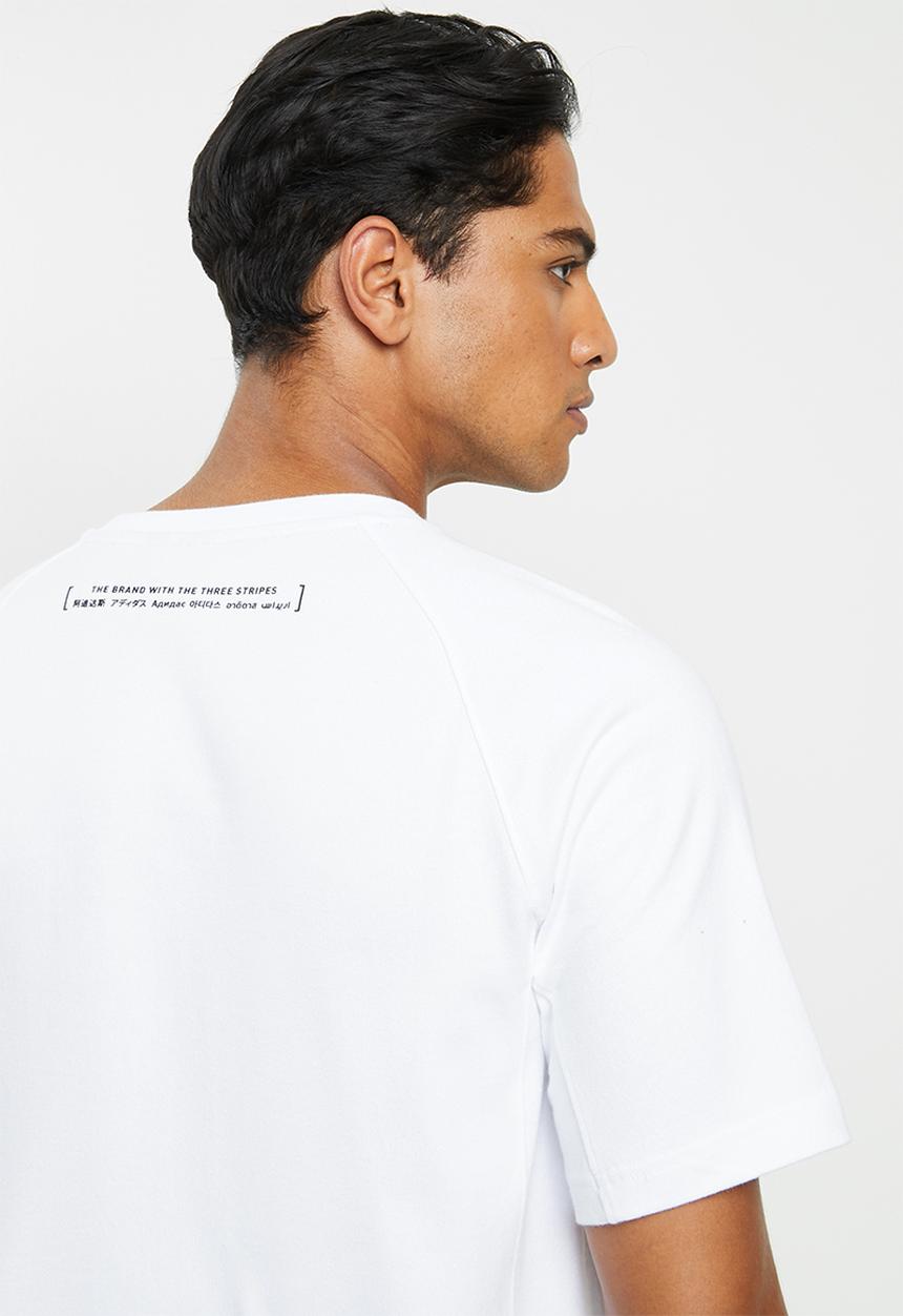 adidas Performance - Pack heavy short sleeve tee - white