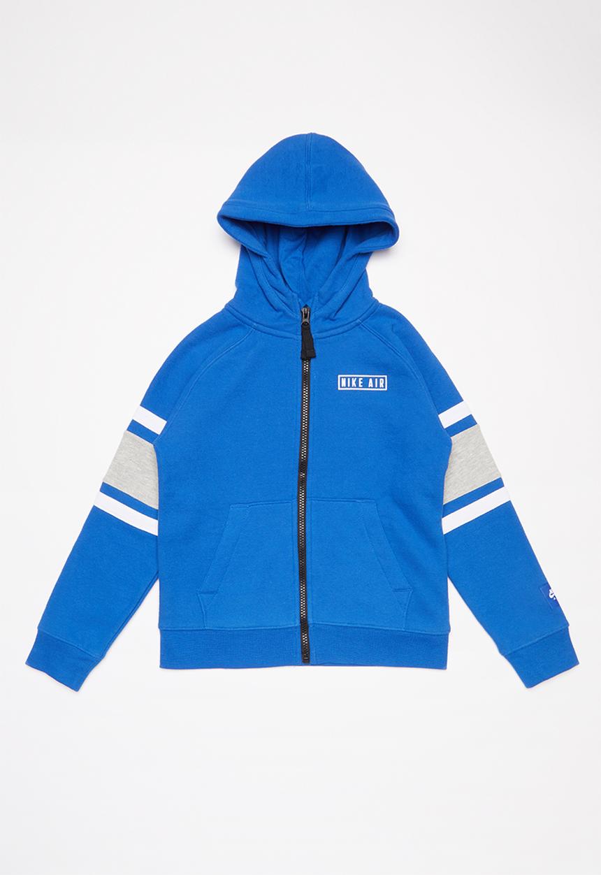 Nike - Nike air boys fz hoodie - blue