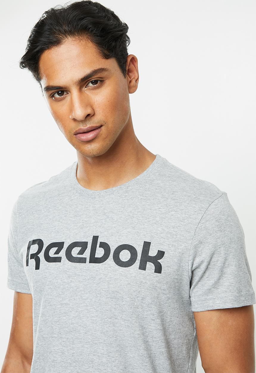 Reebok - Linear short sleeve tee - grey