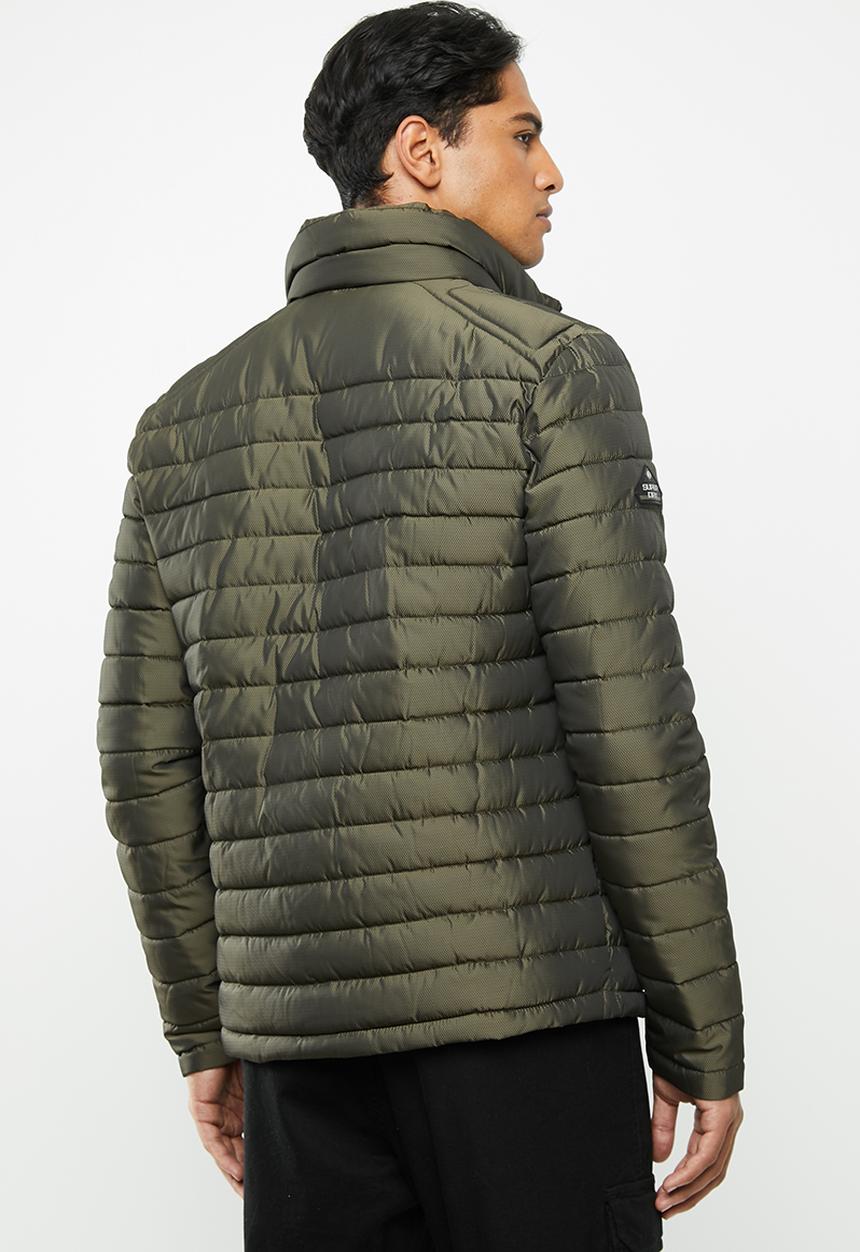 Superdry. - Double zip fuji jacket - green
