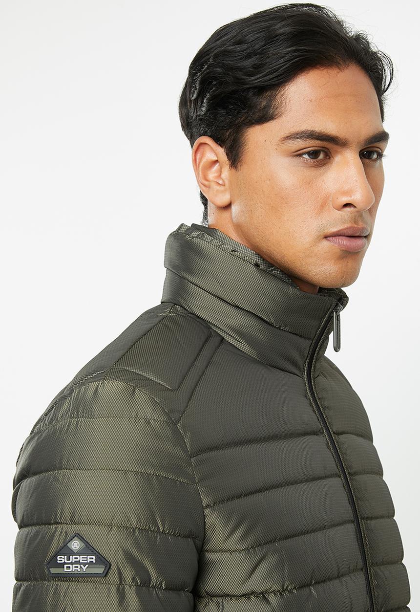 Superdry. - Double zip fuji jacket - green