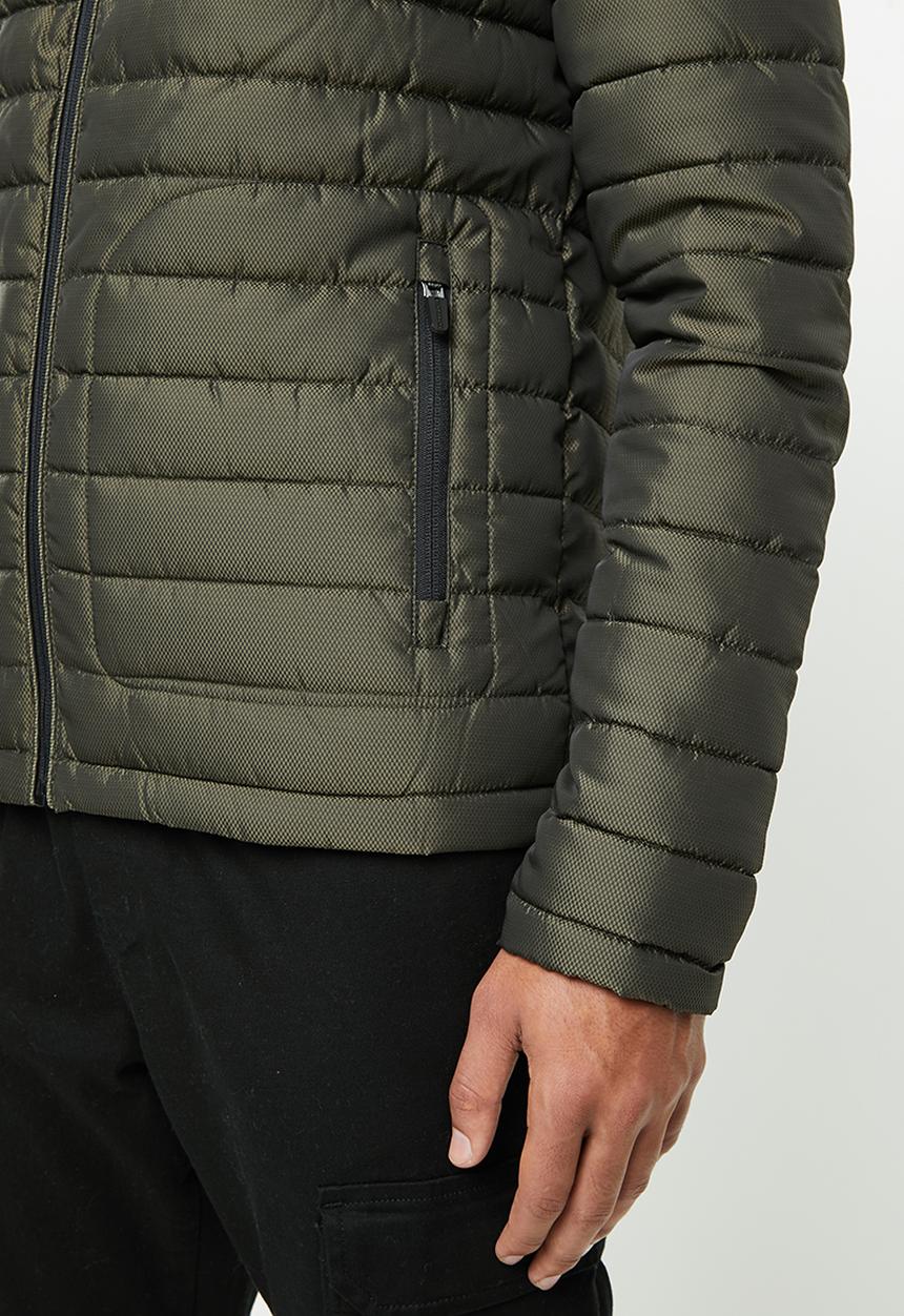 Superdry. - Double zip fuji jacket - green