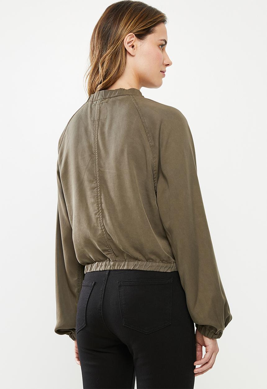 Cotton On - Femme utility bomber - khaki