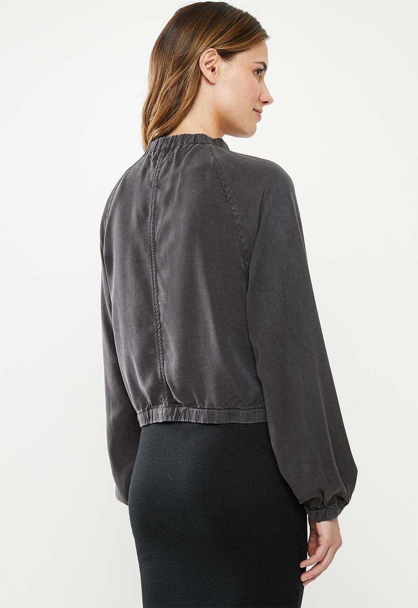 Cotton On - Femme utility bomber - charcoal 
