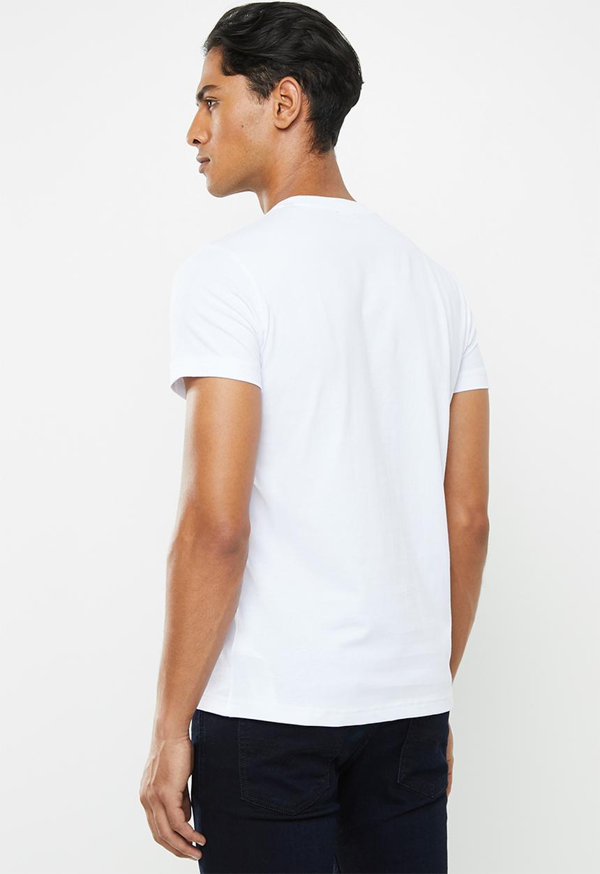 Diesel  - Diego cuty short sleeve tee - white