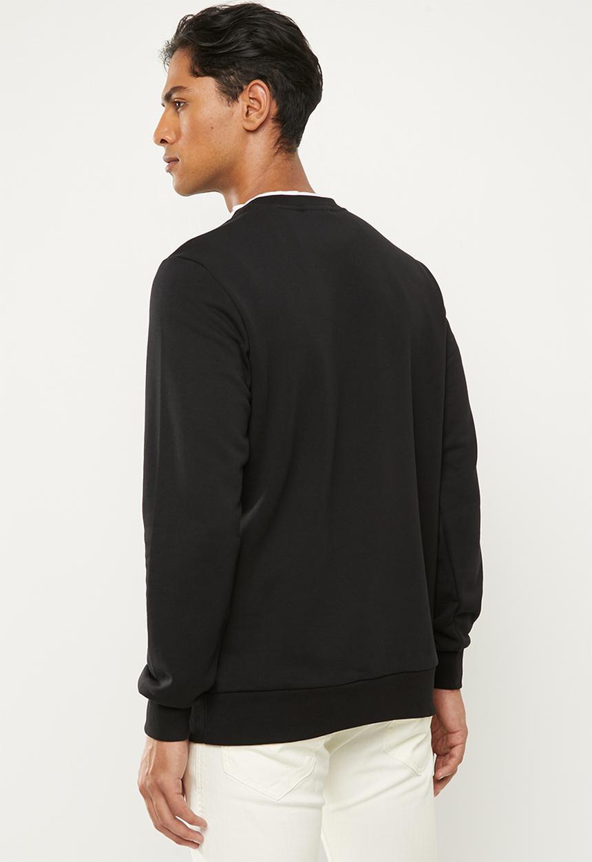 Diesel  - S-gir division logo sweater - black