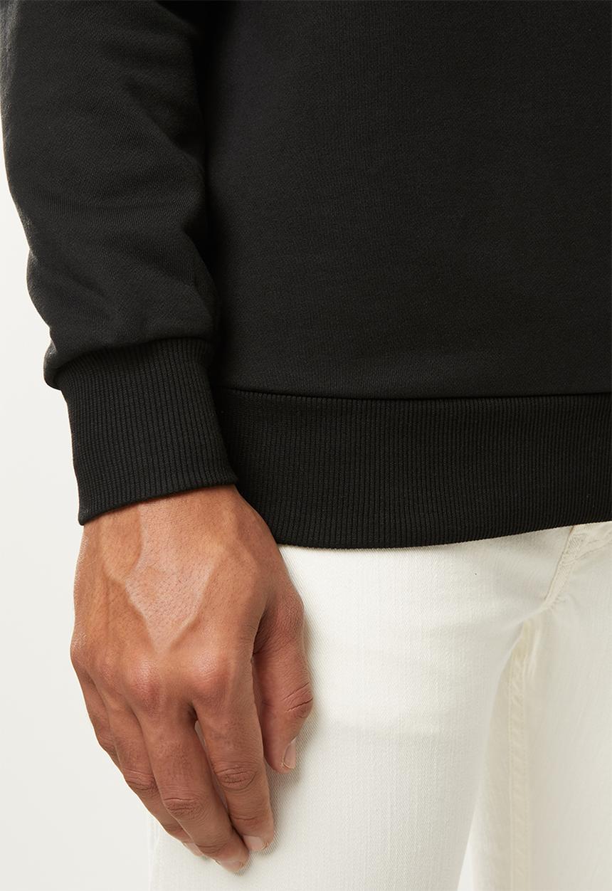 Diesel  - S-gir division logo sweater - black