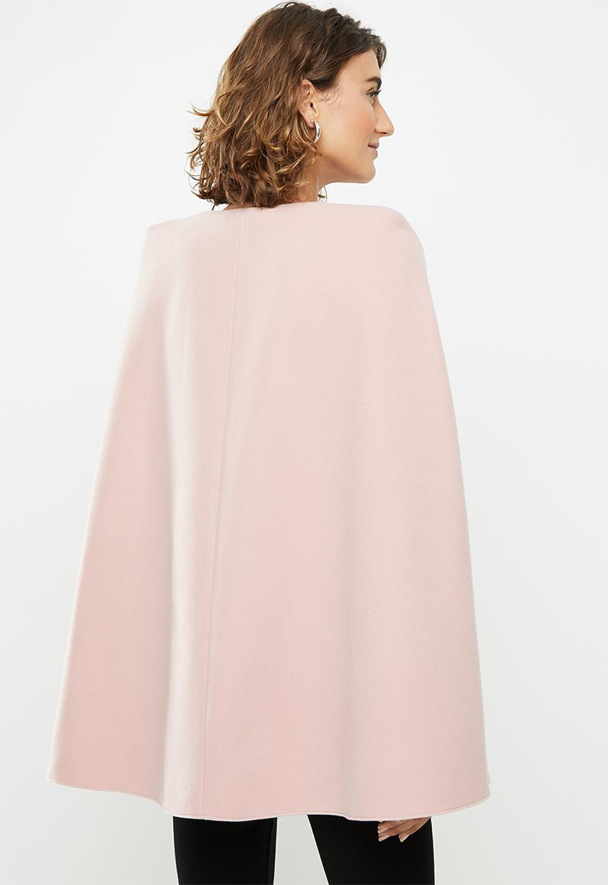 edit - Structured cape - pink
