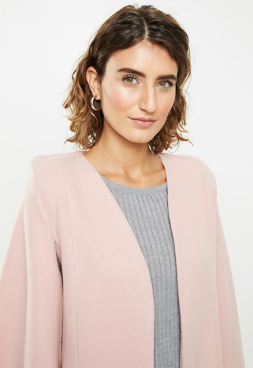 edit - Structured cape - pink