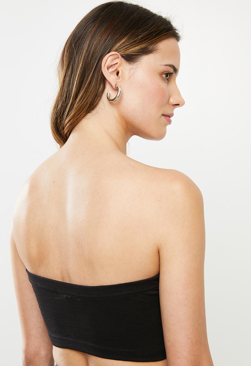 Missguided - Basic bandeau - black