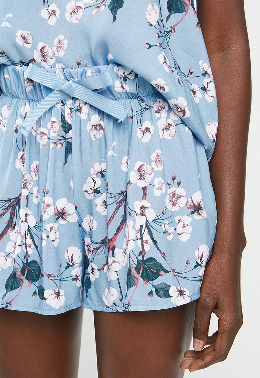 Superbalist - Sleep cami & shorts - blue 