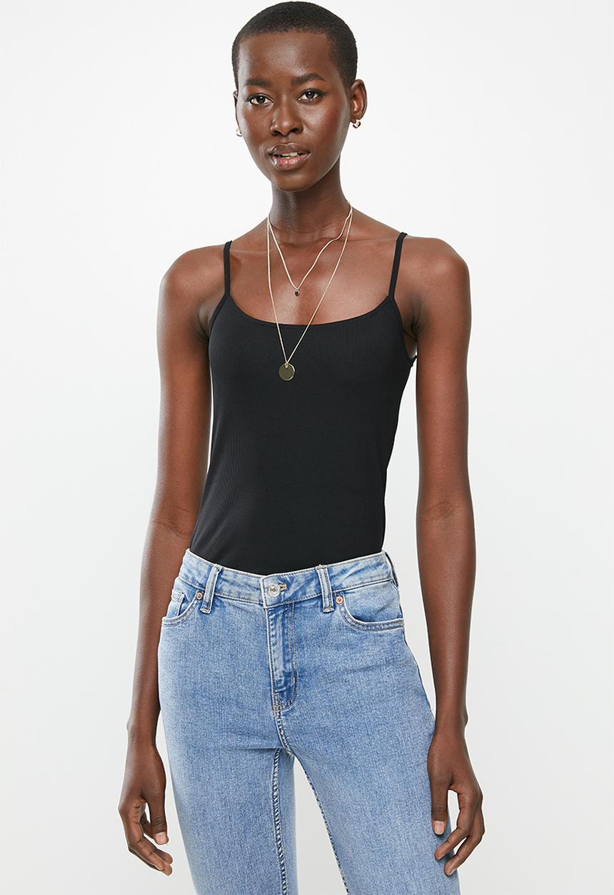 MANGO - Top baghee - black