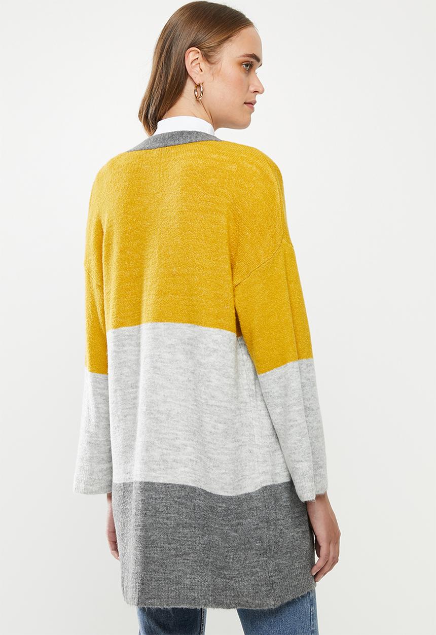 Jacqueline de Yong - Newelanor long sleeve cardigan - multi 