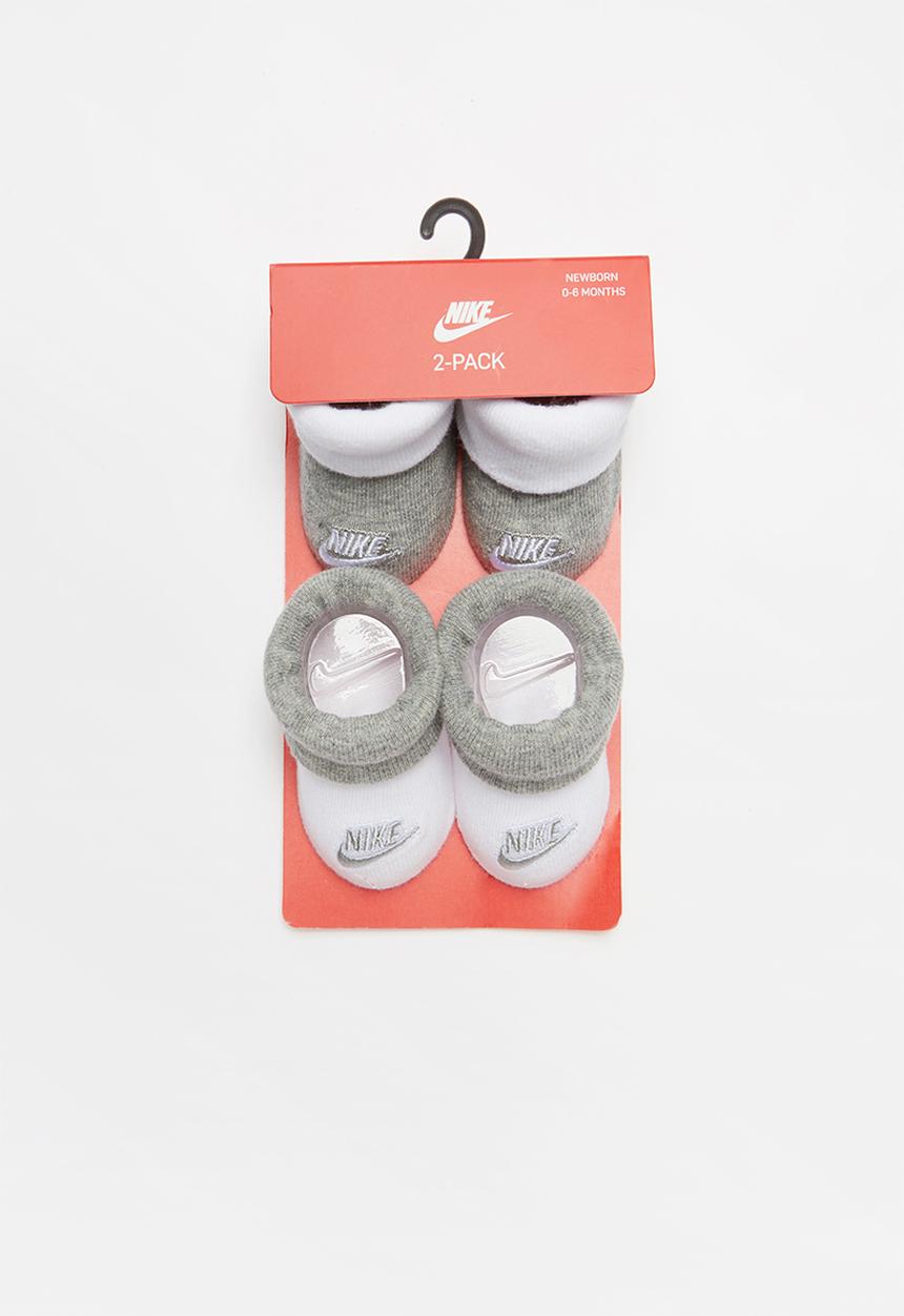 Nike - Nike futura bootie  2 pack - grey & white 