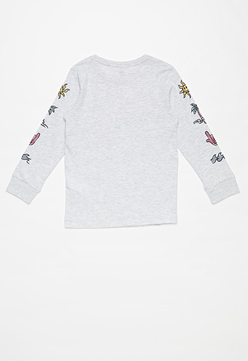 Cotton On - Tom long sleeve tee - grey