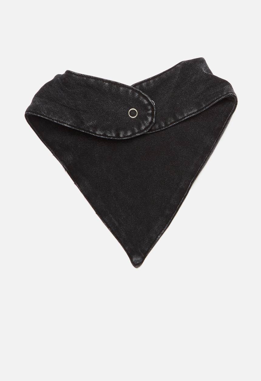 Cotton On - Cody bandana bib - black