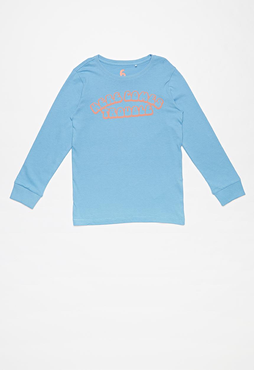 Cotton On - Tom long sleeve tee - blue