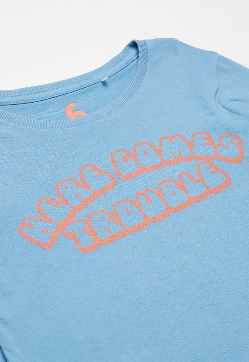 Cotton On - Tom long sleeve tee - blue