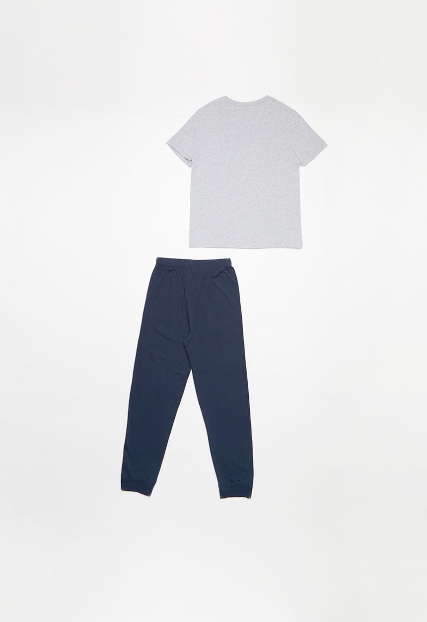 Rebel Republic - Boys gaming pyjama  - grey/navy