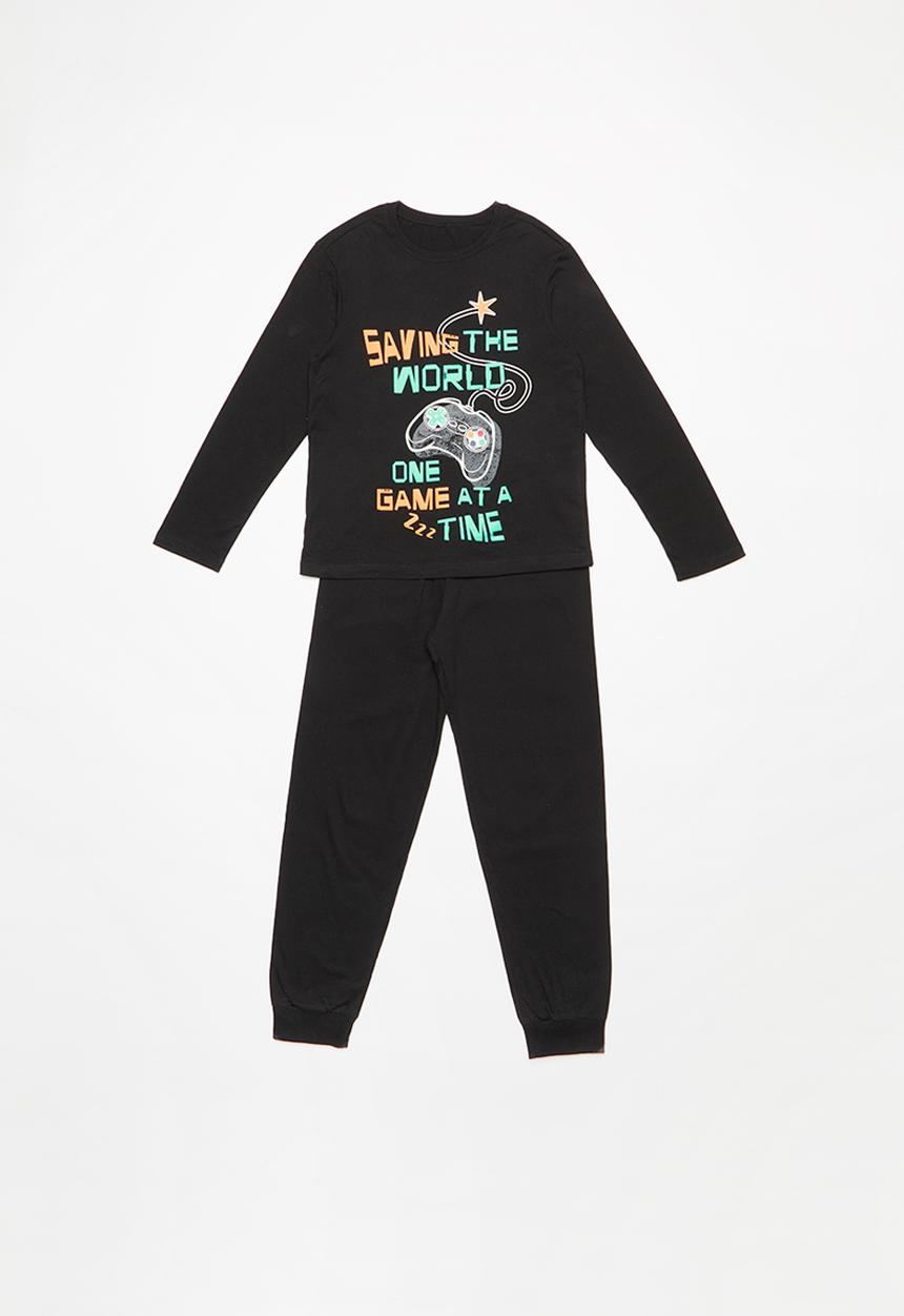 Rebel Republic -  Saving the world pyjama - black