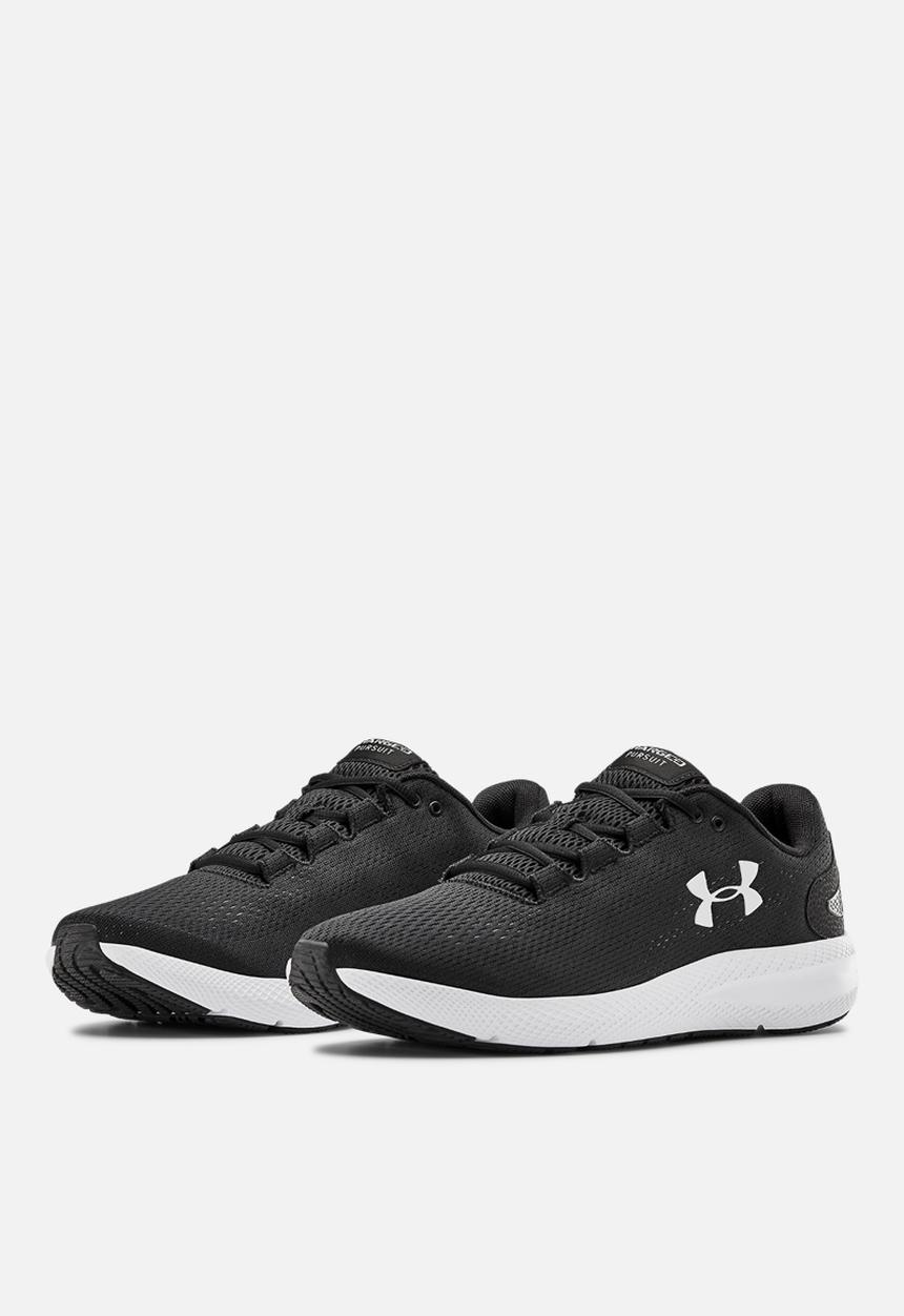 Under Armour - Ua charged pursuit 2 - black / white / white