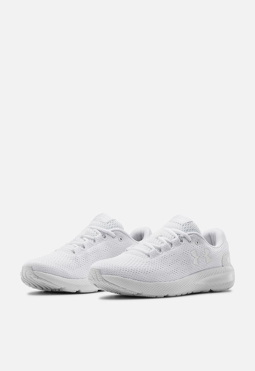 Under Armour - Ua charged pursuit 2 - white / white / white