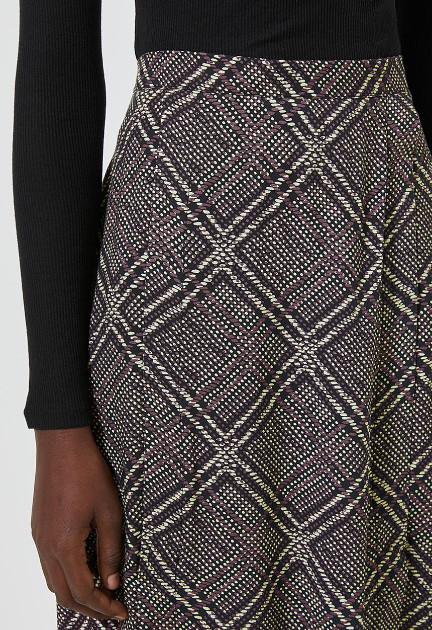 Superbalist - Split midi skirt - multi 