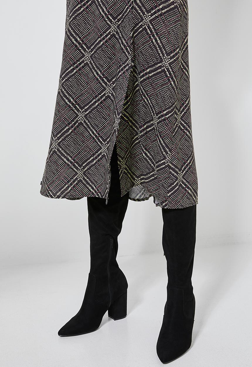 Superbalist - Split midi skirt - multi 