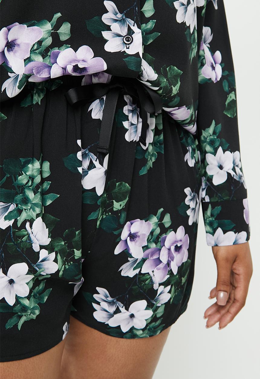 Superbalist - Plus sleep shirt & shorte set - multi 