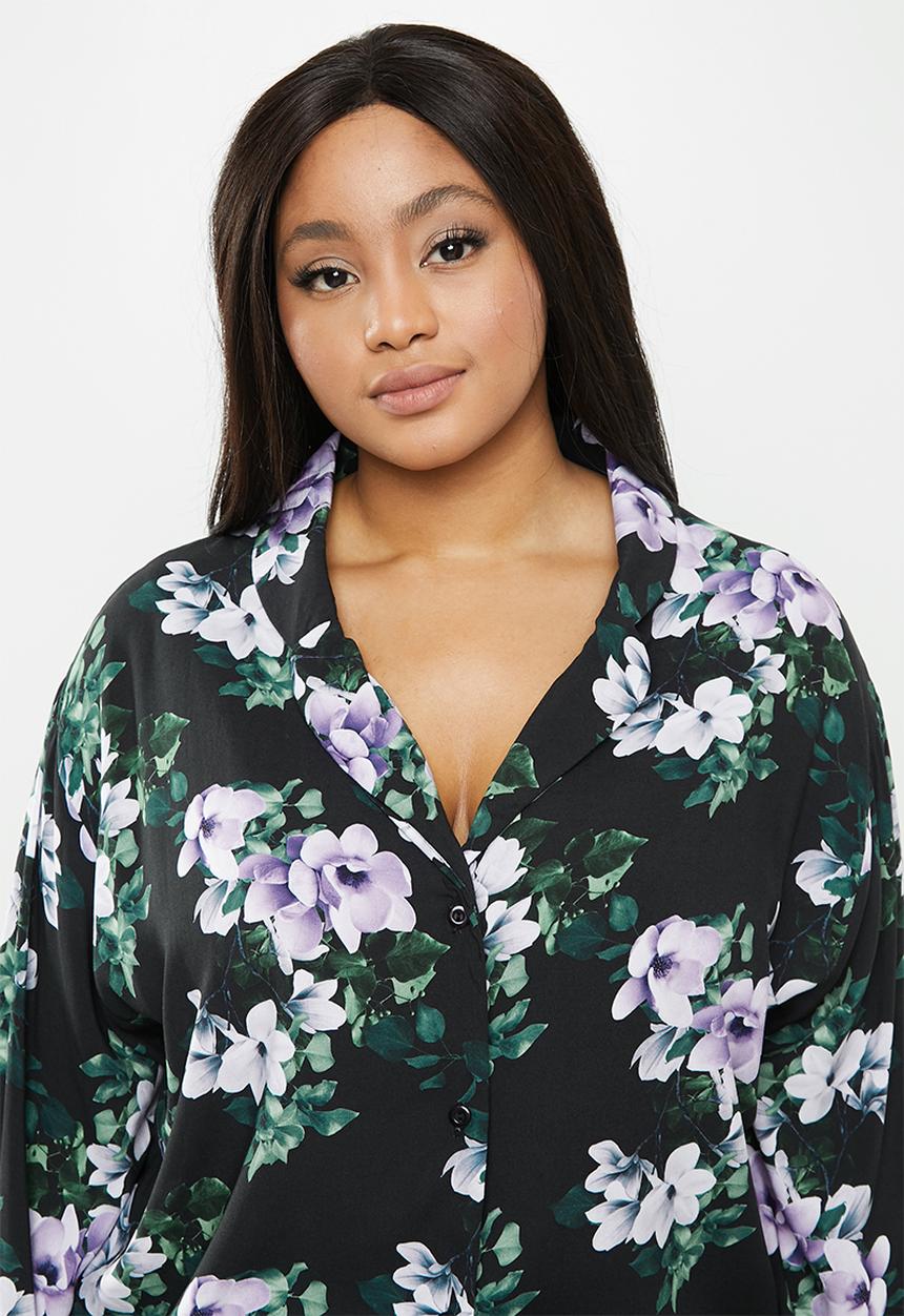 Superbalist - Plus sleep shirt & shorte set - multi 