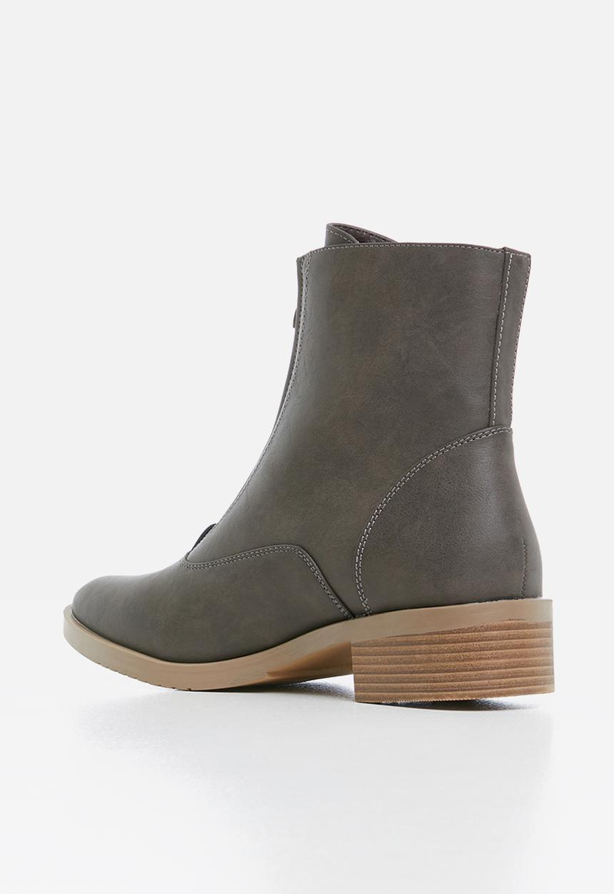 Miss Black - Cyna boot - grey