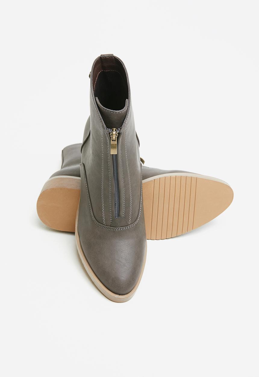 Miss Black - Cyna boot - grey