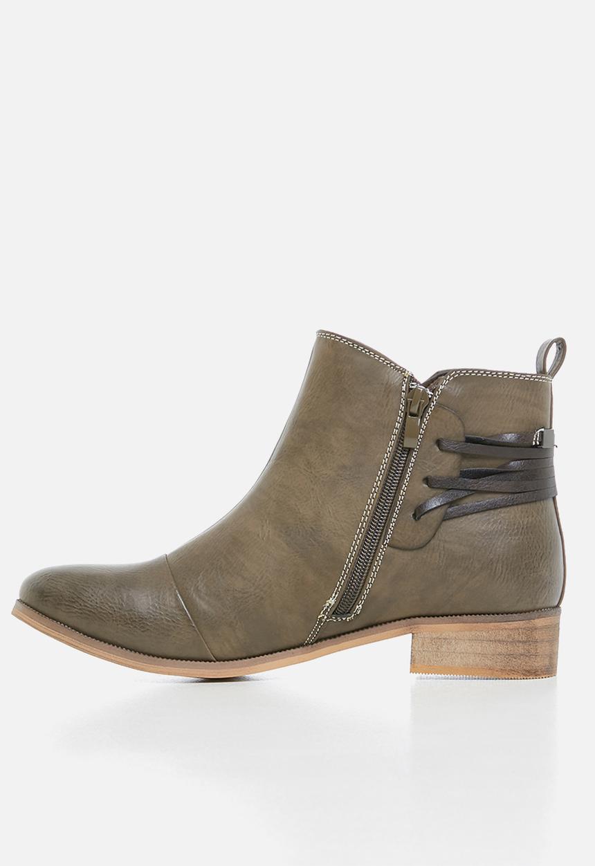 Miss Black - Clovis boot - grey