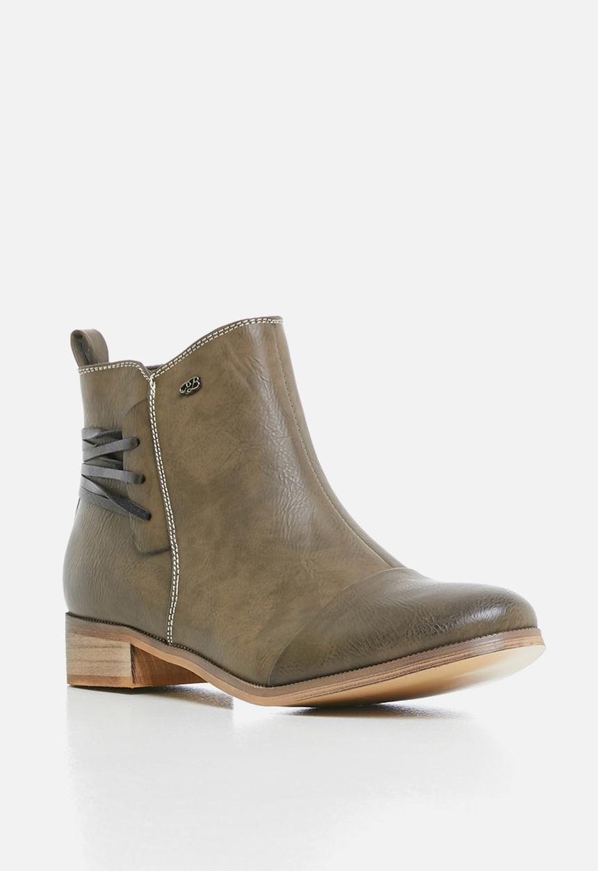 Miss Black - Clovis boot - grey
